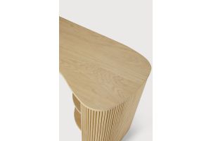 ROLLER MAX DESK VARNISHED OAK PEBBLE 137 x 52 x 78 CM 50057