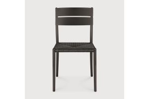 ETHNICRAFT ELIN OUTDOOR DINING CHAIR ALUMINIUM DARK BRONZE 60571 45 x 51 x 84 CM