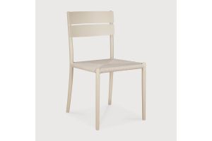 ETHNICRAFT ELIN OUTDOOR DINING CHAIR ALUMINIUM SAND 60573 45 x 51 x 84 CM