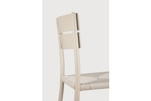 ETHNICRAFT ELIN OUTDOOR DINING CHAIR ALUMINIUM SAND 60573 45 x 51 x 84 CM