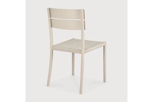 ETHNICRAFT ELIN OUTDOOR DINING CHAIR ALUMINIUM SAND 60573 45 x 51 x 84 CM