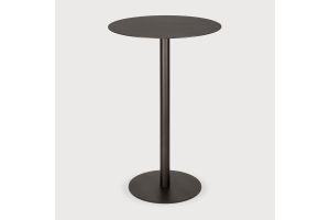 BLEND BAR TABLE METAL TOP DARK BRONZE - BRONZE BASE 70 x 70 x 108 CM 60123