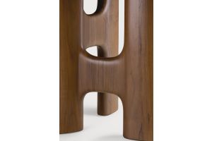 FLOW DINING TABLE - TEAK WILD BROWN - 10732 220 x 110 x 76 CM