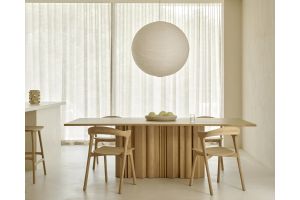 SEQUENCE DINING TABLE OAK ETHNICRAFT 240 x 110 x 76 50251
240 x 110 x 76CM