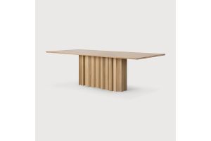 SEQUENCE DINING TABLE OAK ETHNICRAFT 240 x 110 x 76 50251
240 x 110 x 76CM