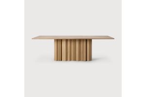 SEQUENCE DINING TABLE OAK ETHNICRAFT 240 x 110 x 76 50251
240 x 110 x 76CM
