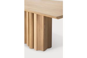 SEQUENCE DINING TABLE OAK ETHNICRAFT 240 x 110 x 76 50251
240 x 110 x 76CM