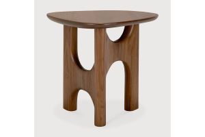 FLOW SIDE TABLE - TEAK WILD BROWN - 10737 54 x 49 x 46 CM