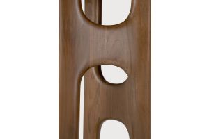 FLOW CONSOLE VARNISHED TEAK WOLD BROWN 10735 150 x 40 x 79 CM