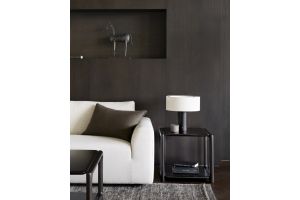 EDA SIDE TABLE -MAHOGANY ROSE BROWN 35186 51 x 50 x 45 CM
