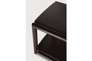 EDA SIDE TABLE -MAHOGANY ROSE BROWN 35186 51 x 50 x 45 CM