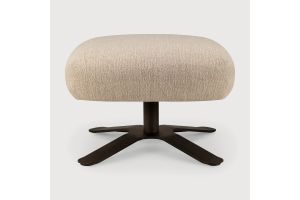 MERGE FOOTSTOOL - LOAM FABRIC 27011 - 63 x 53 x 43 CM
