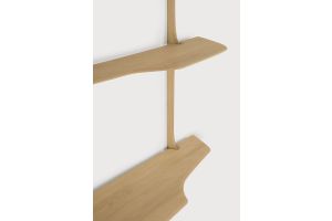 PI WALL MOUNTED DESK - OAK 51348 - 140 x 48 x 126 CM