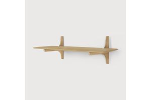 PI WALL SHELF - OAK - 1 SHELF - 51273 - 100 x 35 x 28 CM