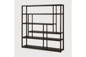 EDA RACK -MAHOGANY ROSE BROWN 35191 181 x 41 x 188 CM