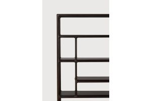 EDA RACK -MAHOGANY ROSE BROWN 35191 181 x 41 x 188 CM