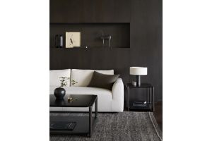 EASE SOFA 3 SEATER - LECHE FABRIC 20096 - 210 x 91 x 73 CM