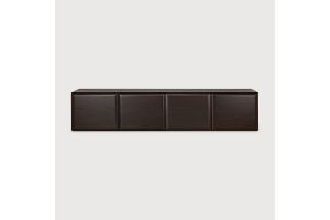 PI HANGING SIDEBOARD - VARNISHED MAHOGANY ROSE 35067 - 225 x 43 x 47CM