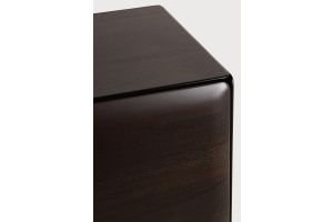 PI HANGING SIDEBOARD - VARNISHED MAHOGANY ROSE 35067 - 225 x 43 x 47CM