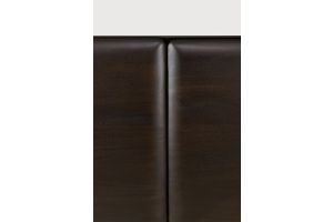 PI HANGING SIDEBOARD - VARNISHED MAHOGANY ROSE 35067 - 225 x 43 x 47CM