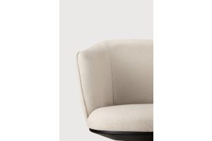 UNDA OFFICE CHAIR SALT WITH WHEELS 50700 61 x 58 x 77/87 CM