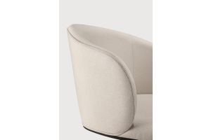 UNDA OFFICE CHAIR SALT NO WHEELS 50699 61 x 58 x 79 CM 50699