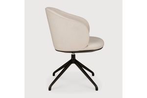 UNDA OFFICE CHAIR SALT NO WHEELS 50699 61 x 58 x 79 CM 50699