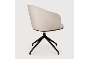 UNDA OFFICE CHAIR SALT NO WHEELS 50699 61 x 58 x 79 CM 50699