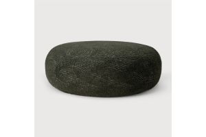 ORB POUF - FOREST WAVE FABRIC 20169 - 92 x 92 x 30 CM