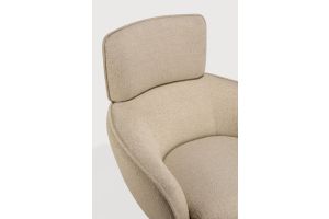 MERGE LOUNGE CHAIR - LOAM FABRIC 27010 - 87 x 93 x 98 CM