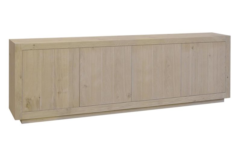 Dressoir HELDER 4deurs dicht 80x240x40 EDR039