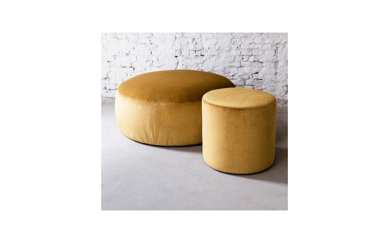 Paradiso Pouf rond (diameter 70cm x hoogte 46cm)