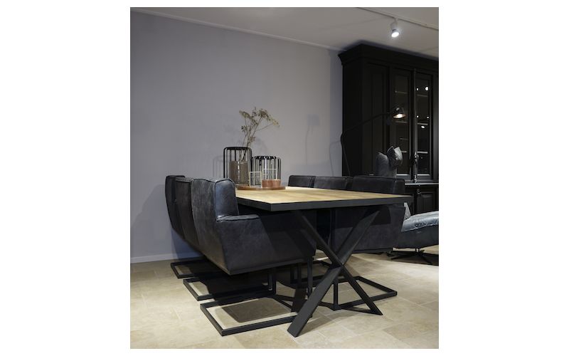 STEEL dining table 225 x 100 x 76 cm
225 x 100 x 76 cm