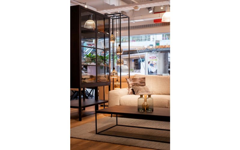 Design Dune Glaskast met taats deuren