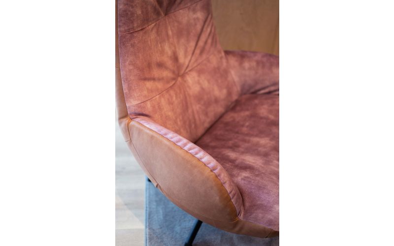 Fauteuil Globe 
Draaivoet zwart