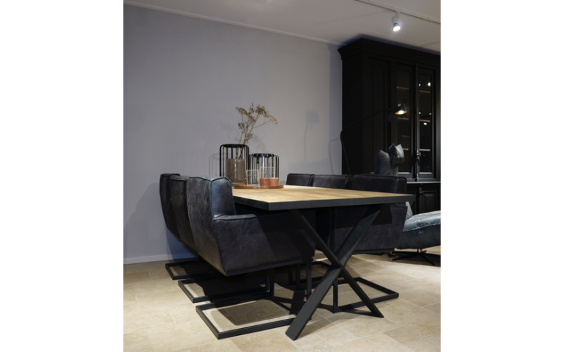 STEEL dining table 225 x 100 x 76 cm
225 x 100 x 76 cm