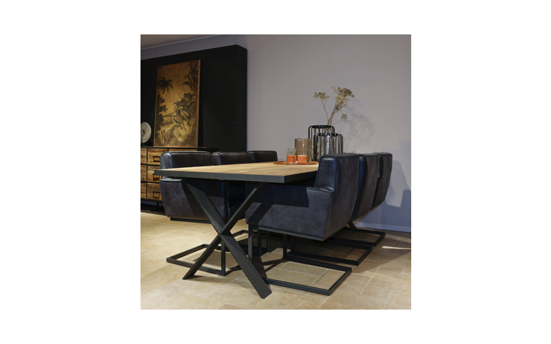 STEEL dining table 225 x 100 x 76 cm
225 x 100 x 76 cm