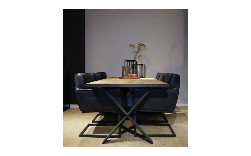 STEEL dining table 225 x 100 x 76 cm
225 x 100 x 76 cm