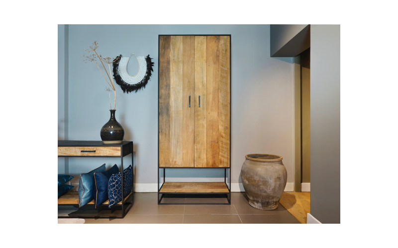 STEEL Kast 90 x 45 x 210 cm
90 x 45 x 210 cm