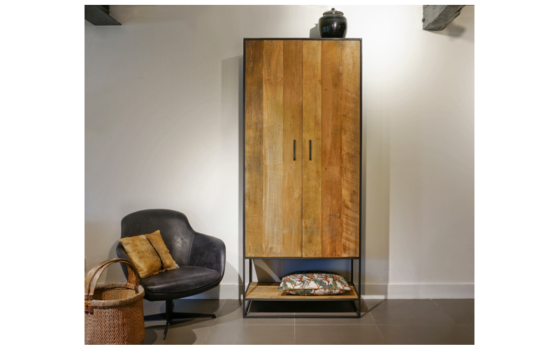 STEEL Kast 90 x 45 x 210 cm
90 x 45 x 210 cm