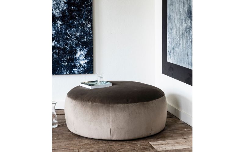 Paradiso Pouf rond (diameter 90cm x hoogte 46cm)