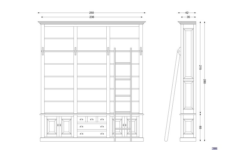 Boekenkast op maat gemaakt familie Verschuur
Boekenkast op maat gemaakt familie Verschuur