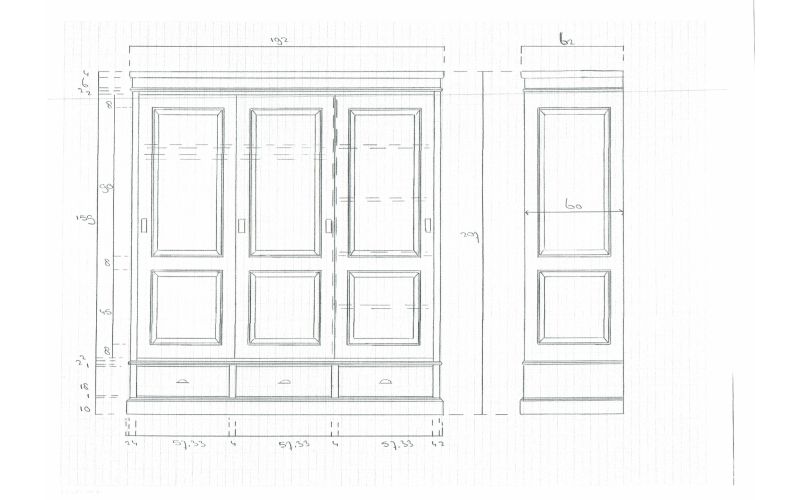 Maatwerk Kledingkast 