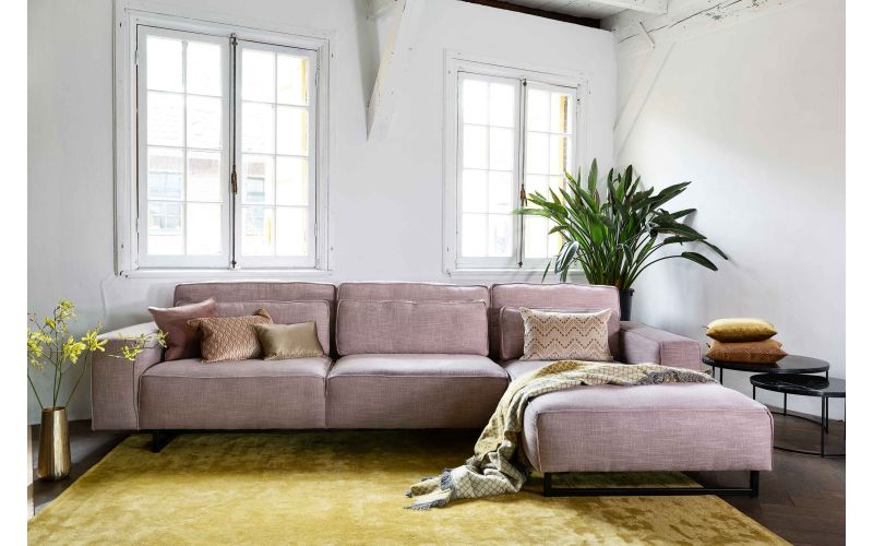 Vivre de Provence 4-zits hoekbank met longchair