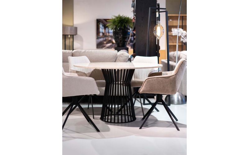 Marmer ronde tafel 120 cm 