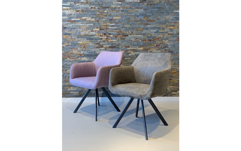 Portobello eetkamerstoel 1 kleur