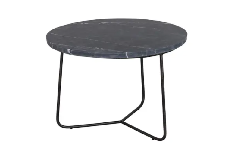 MINNESOTA COFFEE TABLE BLACK Ø50XH35 
SHOWMODEL DEN HAAG SALE OP=OP
