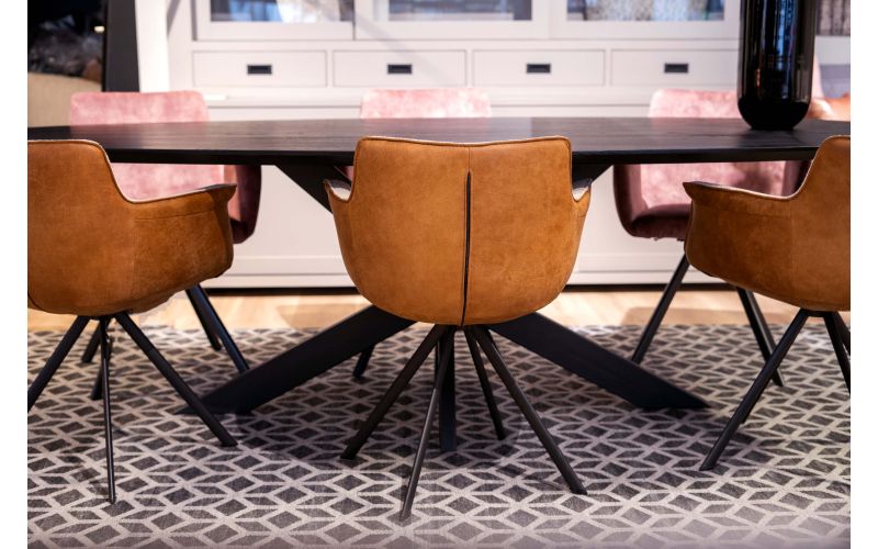 Tulp eetkamerstoel met armleuning