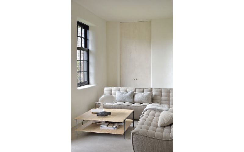 ETHNICRAFT N701 SOFA - 2 SEATER - BEIGE 140x91x76 20230