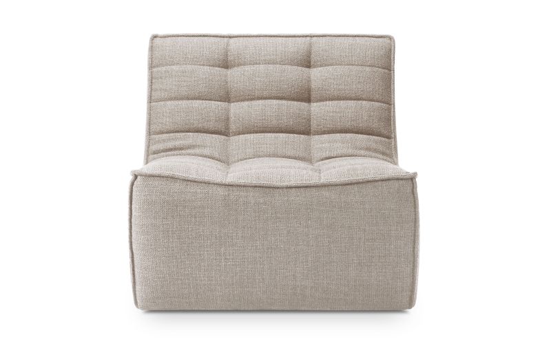 ETHNICRAFT N701 SOFA-1 SEATER-BEIGE 80x91x76